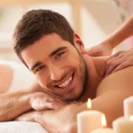 Refreshing holistic body massage treatment session